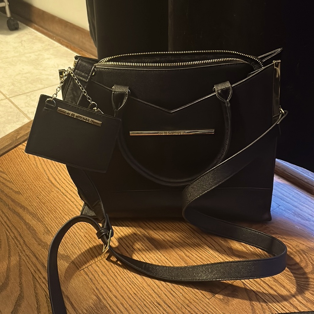 Black and Gold Satchel